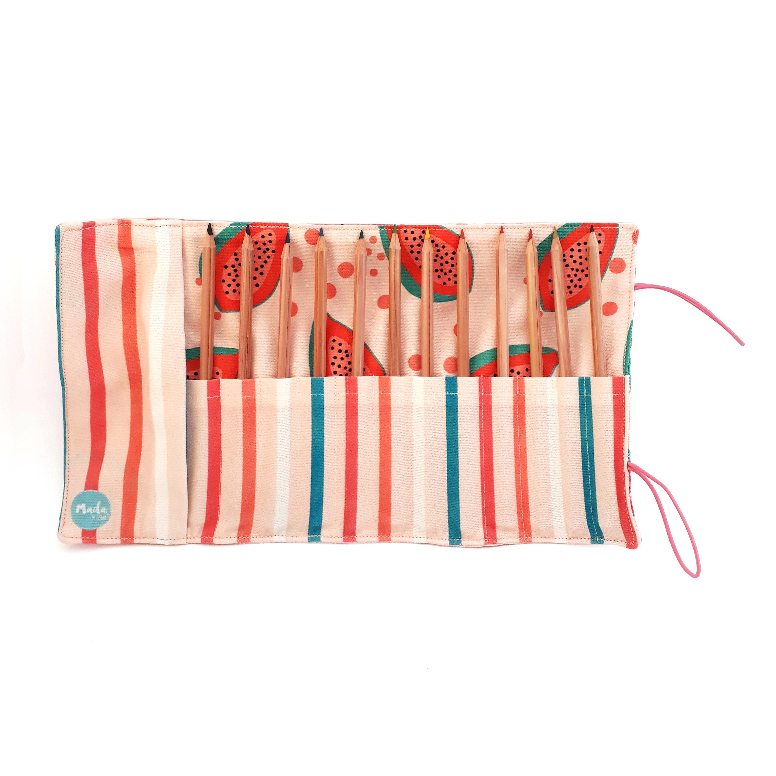Pencil Case Long Papaya