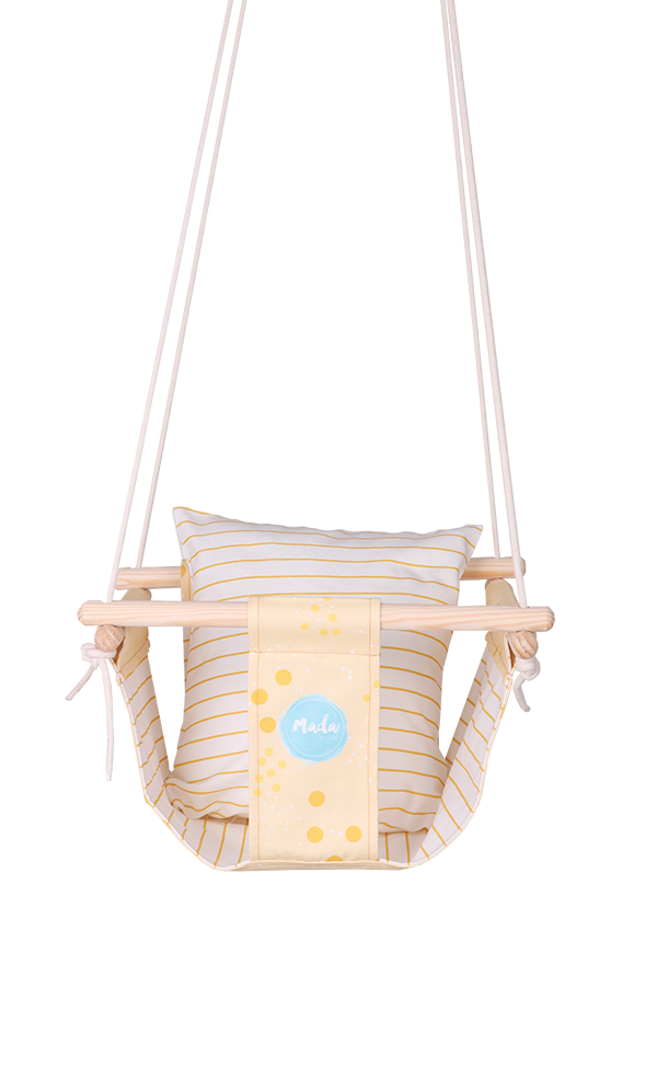 Mustard and Yellow BabySwing