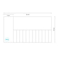 Pencil Case Long Papaya