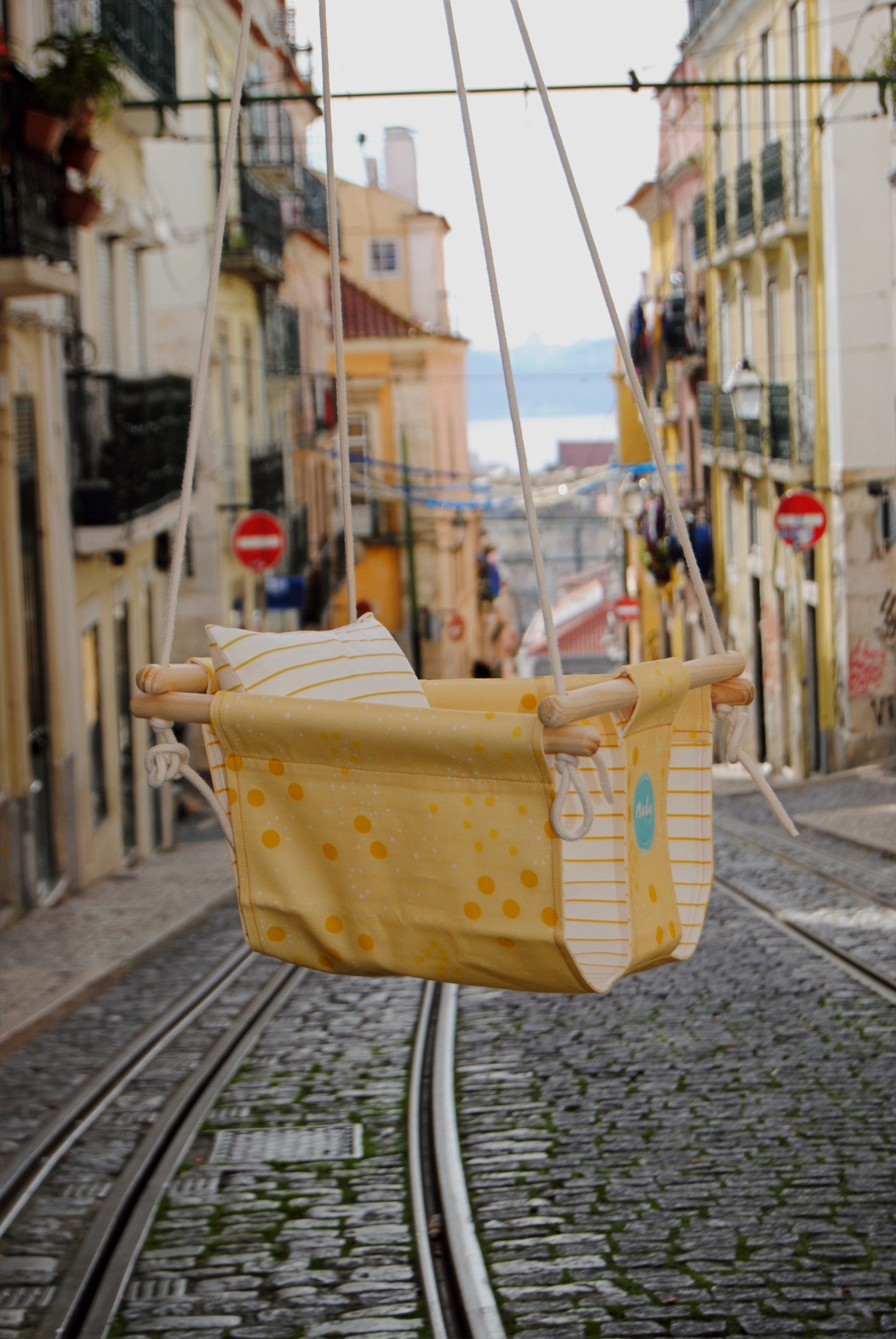 Mustard and Yellow BabySwing
