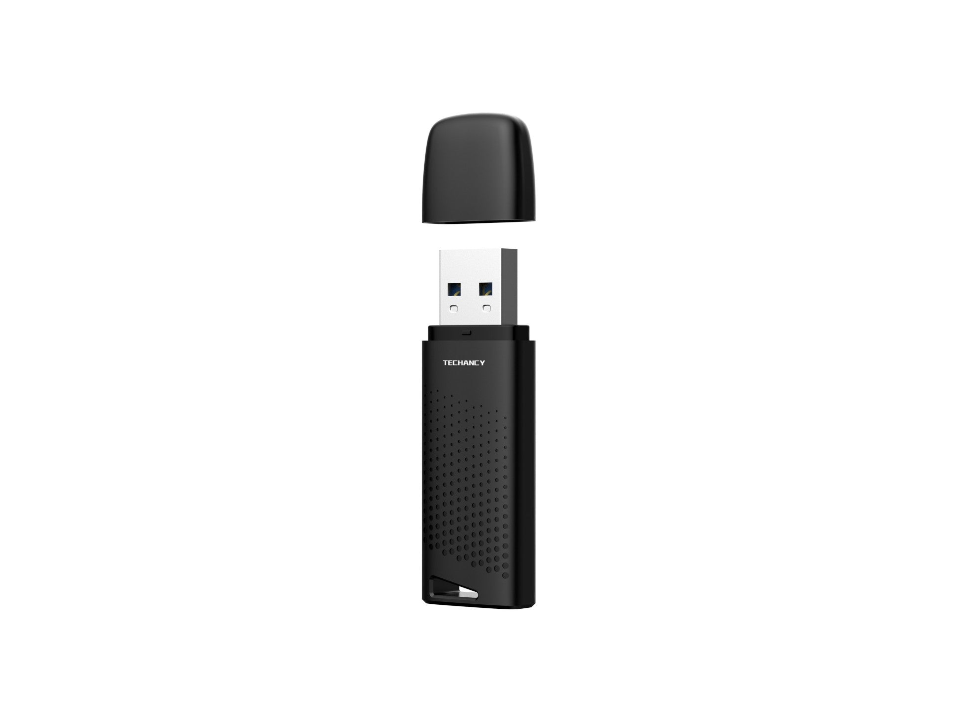 Techancy USB Flash Drive 16GB Preto LB2903, Usb 2.0, Compatível com PC/Mobile/Mac, Armazenamento seguro de ficheiros-1
