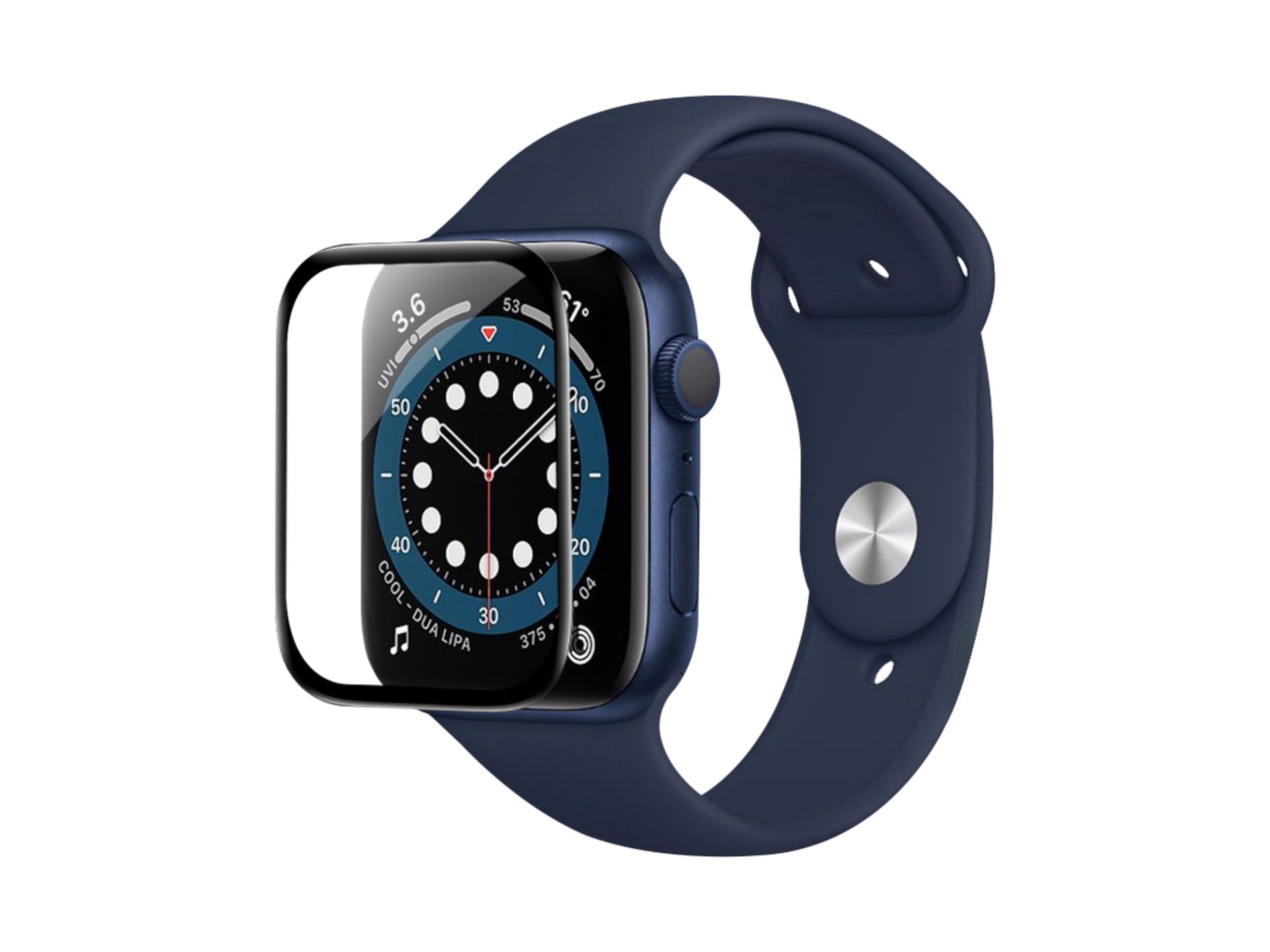 Techancy Protetor De Ecrã Para Relógios Inteligentes KC2116, Compatível Com Iwatch-40mm, Anti-Riscos, Hd Ultra-Fino.-0