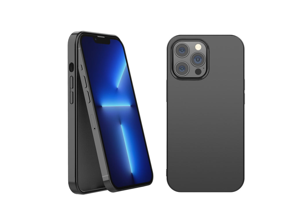 Capa para telemóvel Techancy New TPU Preto, KX5601, com proteção para a lente da câmara, compatível com iPhone X/Xs