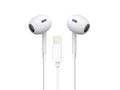 Techancy Auricular Estéreo Lightning Branco  TD8047, Com Microfone, Controlo Do Volume De Chamadas, Compatível Com Ipad/Iphone