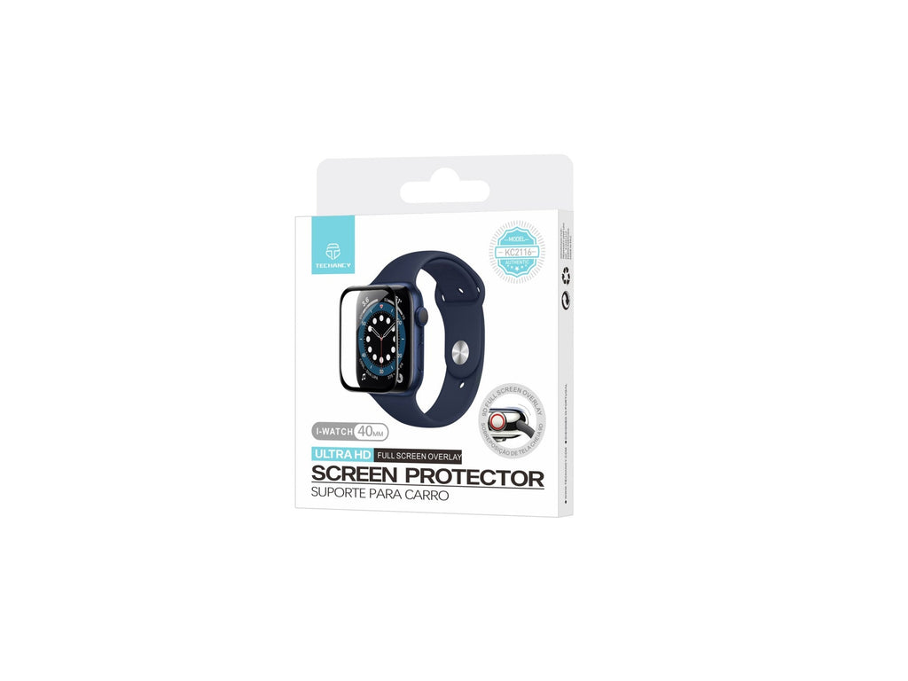 Techancy Protetor De Ecrã Para Relógios Inteligentes KC2116, Compatível Com Iwatch-40mm, Anti-Riscos, Hd Ultra-Fino.-2